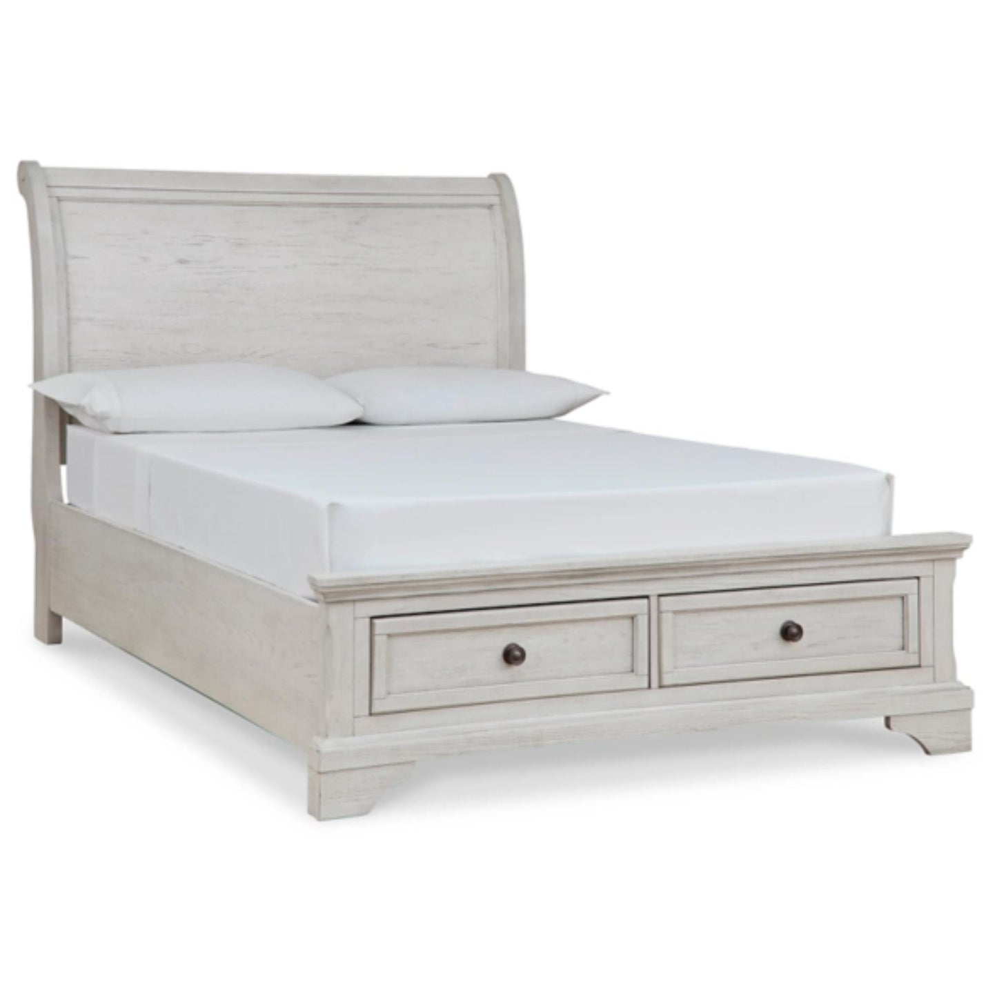 Full Robbinsdale Sleigh Storage Bed