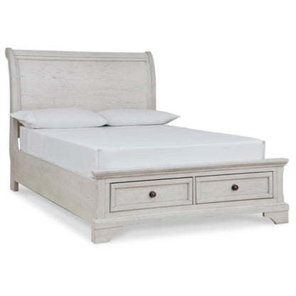 Full Robbinsdale Sleigh Storage Bed