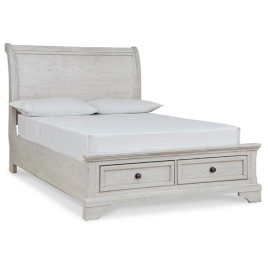 Full Robbinsdale Sleigh Storage Bed