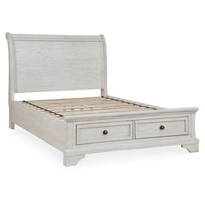 Full Robbinsdale Sleigh Storage Bed