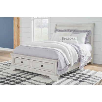 Full Robbinsdale Sleigh Storage Bed