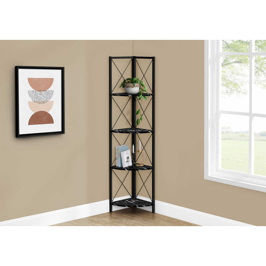 60" BOOKCASE M3646 - Brown Reclaimed / Grey / Dark Taupe / White Marble / Natural / Black / Black Marble / Espresso