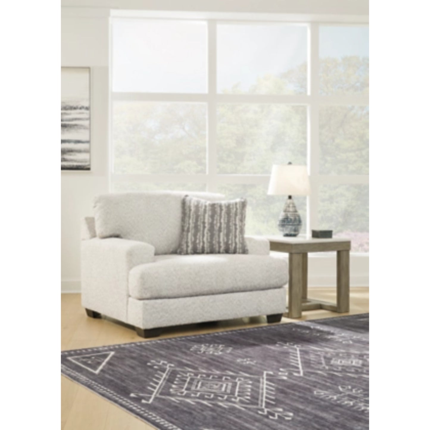 Brebryan Chair and a Half - Flannel