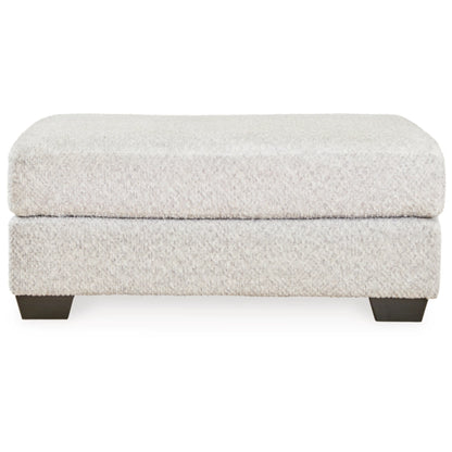 Brebryan Ottoman - Flannel