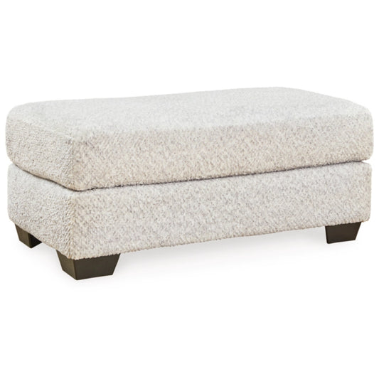 Brebryan Ottoman - Flannel
