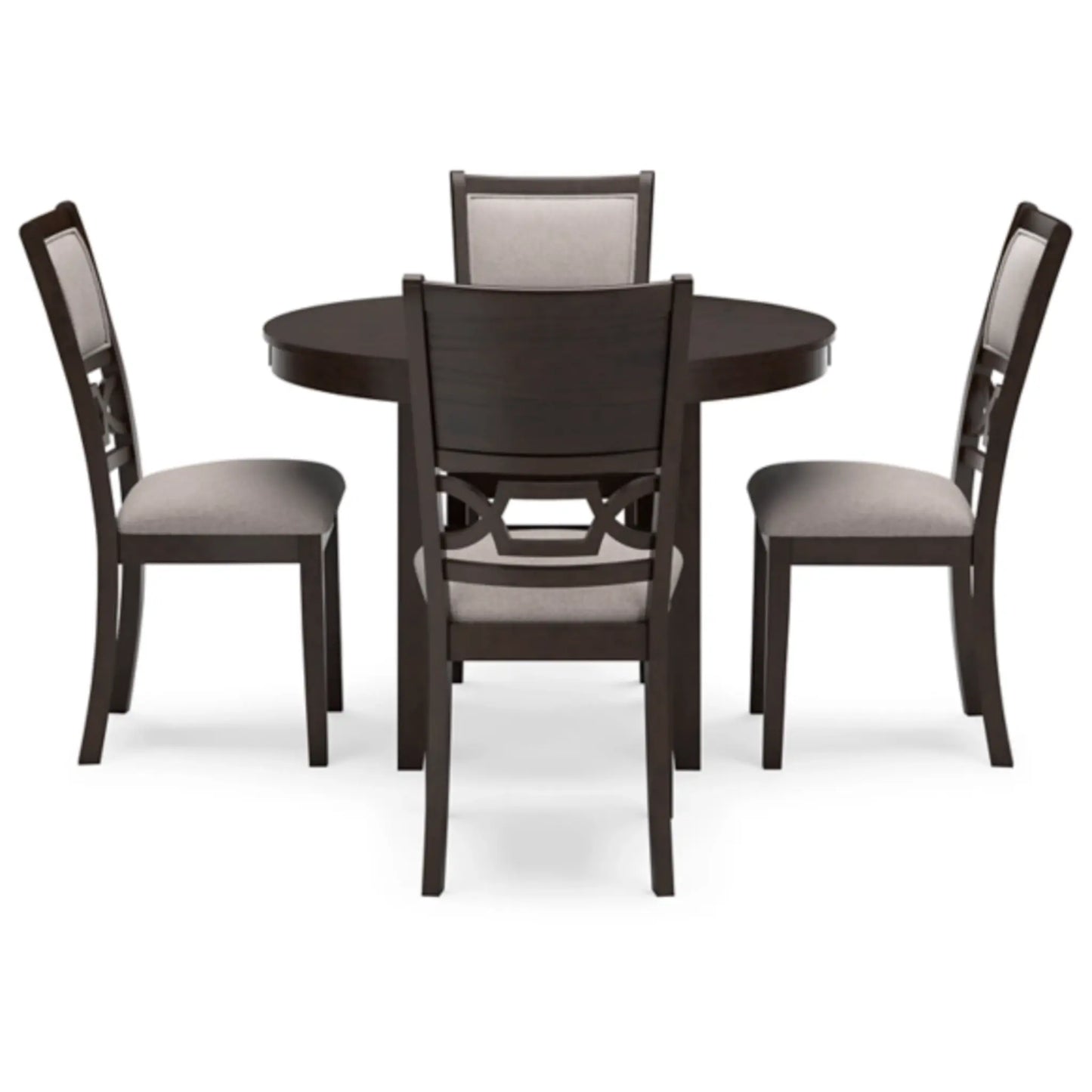 Langwest Dining Room Table Set with 4 Chairs