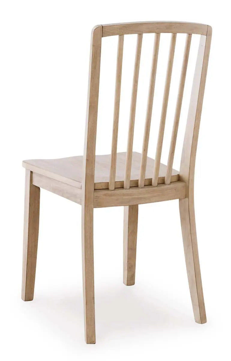 Ashley Gleanville 6Pc Dining Set in Light Brown
