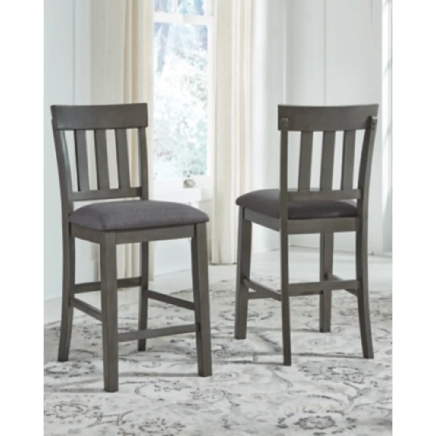 Hallanden Counter Height Dining Table and 6 Barstools