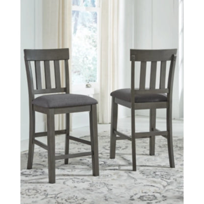 Hallanden Counter Height Dining Table and 6 Barstools