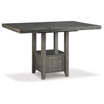 Hallanden Counter Height Dining Table and 6 Barstools