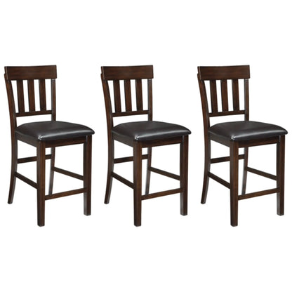 Haddigan Counter Height Dining Table and 4 Barstools