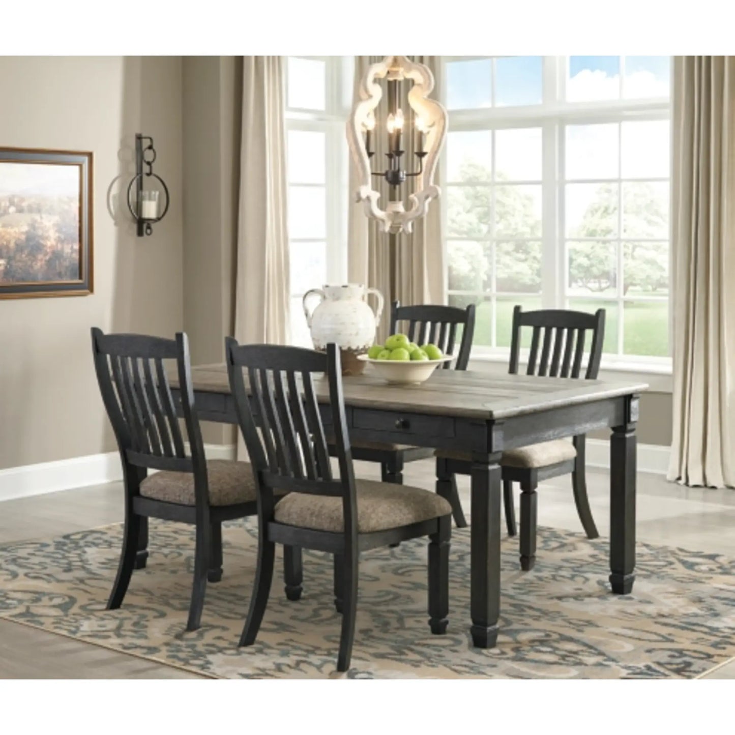 Tyler Creek Dining Table and 4 Chairs