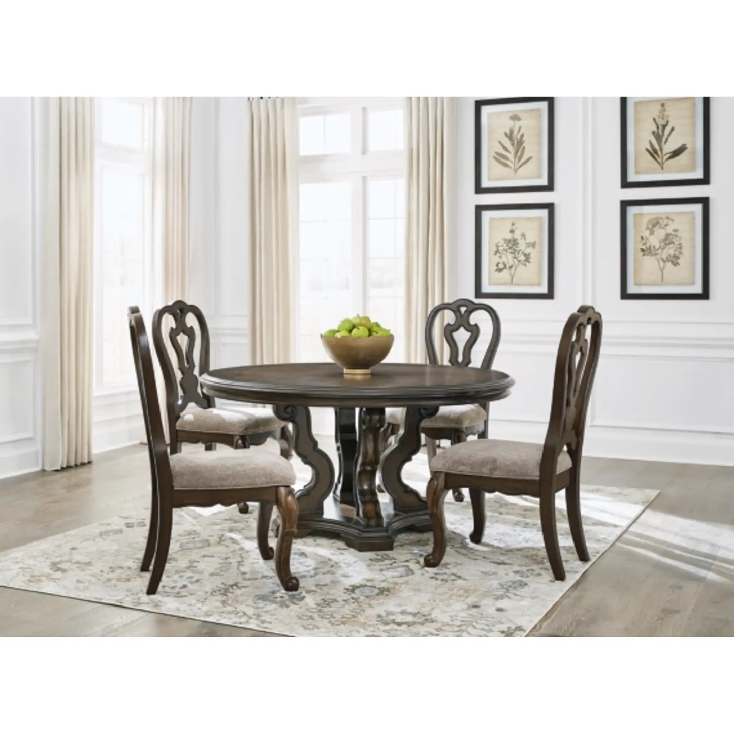 Maylee Dining Table and 4 Chairs