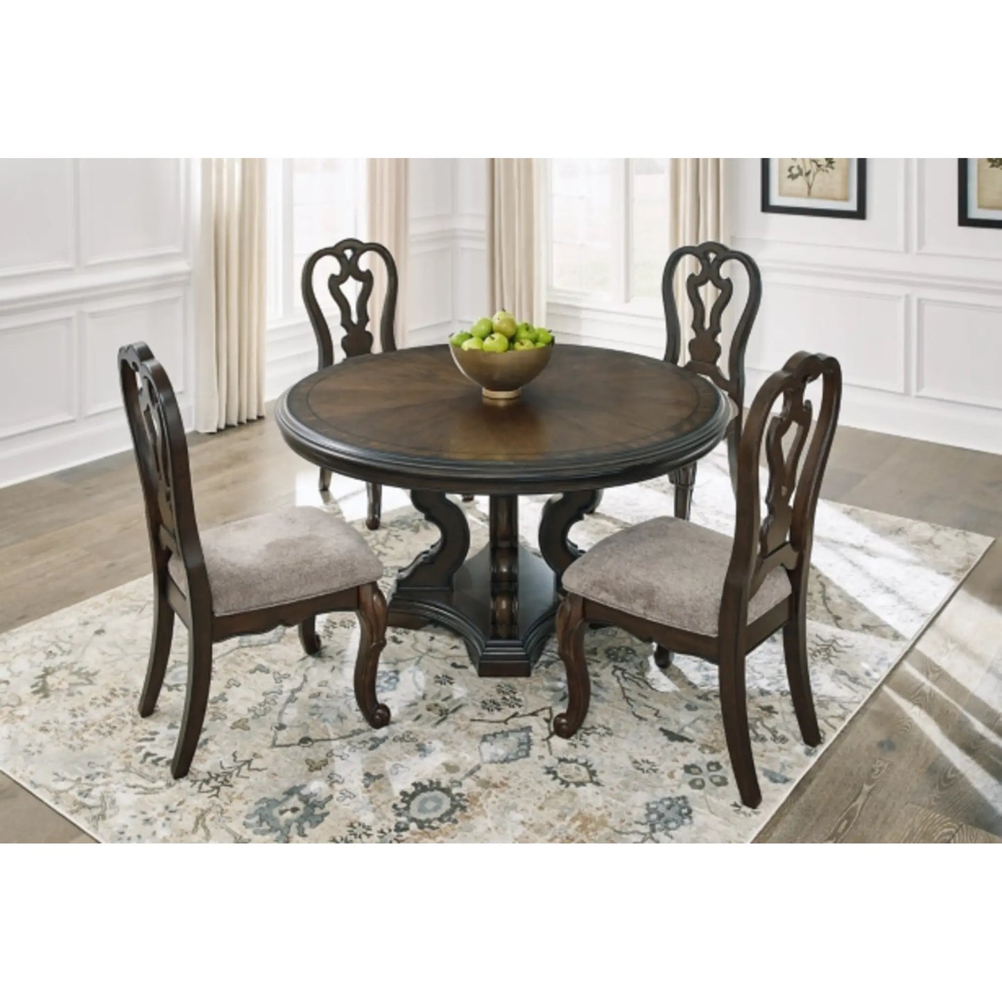 Maylee Dining Table and 4 Chairs