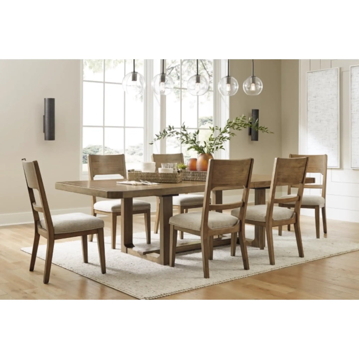 Cabalynn Dining Table and 6 Chairs