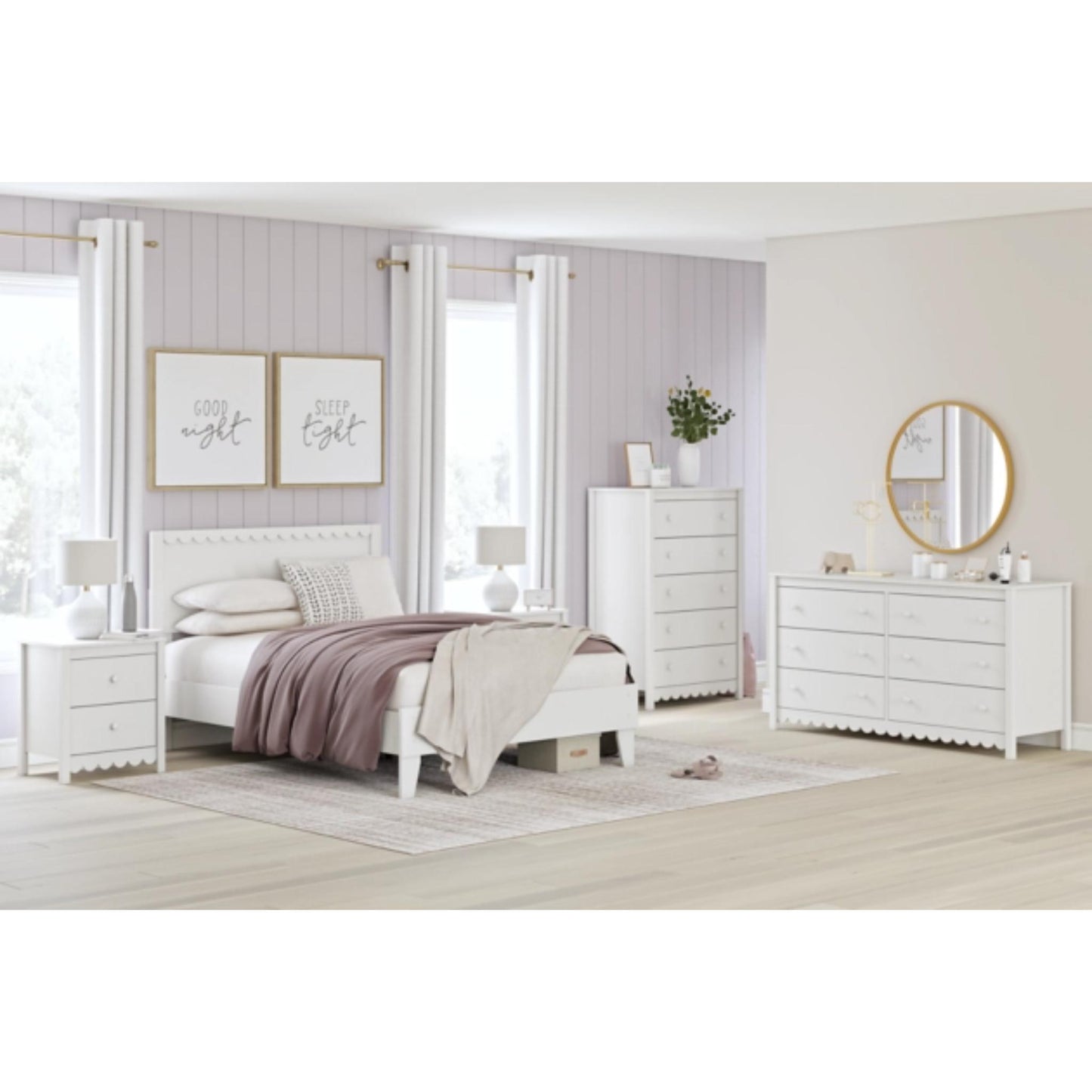 Hallityn Six Drawer Dresser