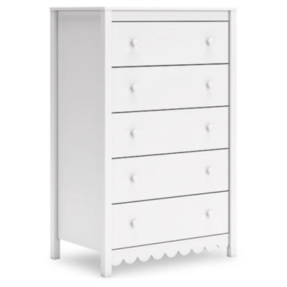 Hallityn Five Drawer Chest