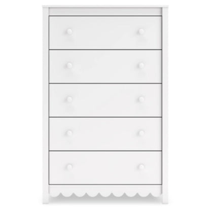 Hallityn Five Drawer Chest
