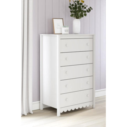 Hallityn Five Drawer Chest