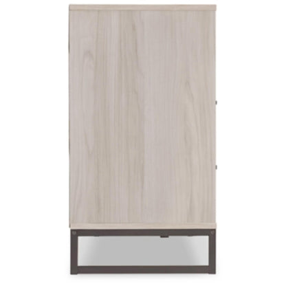 Socalle Six Drawer Dresser -  Light Natural