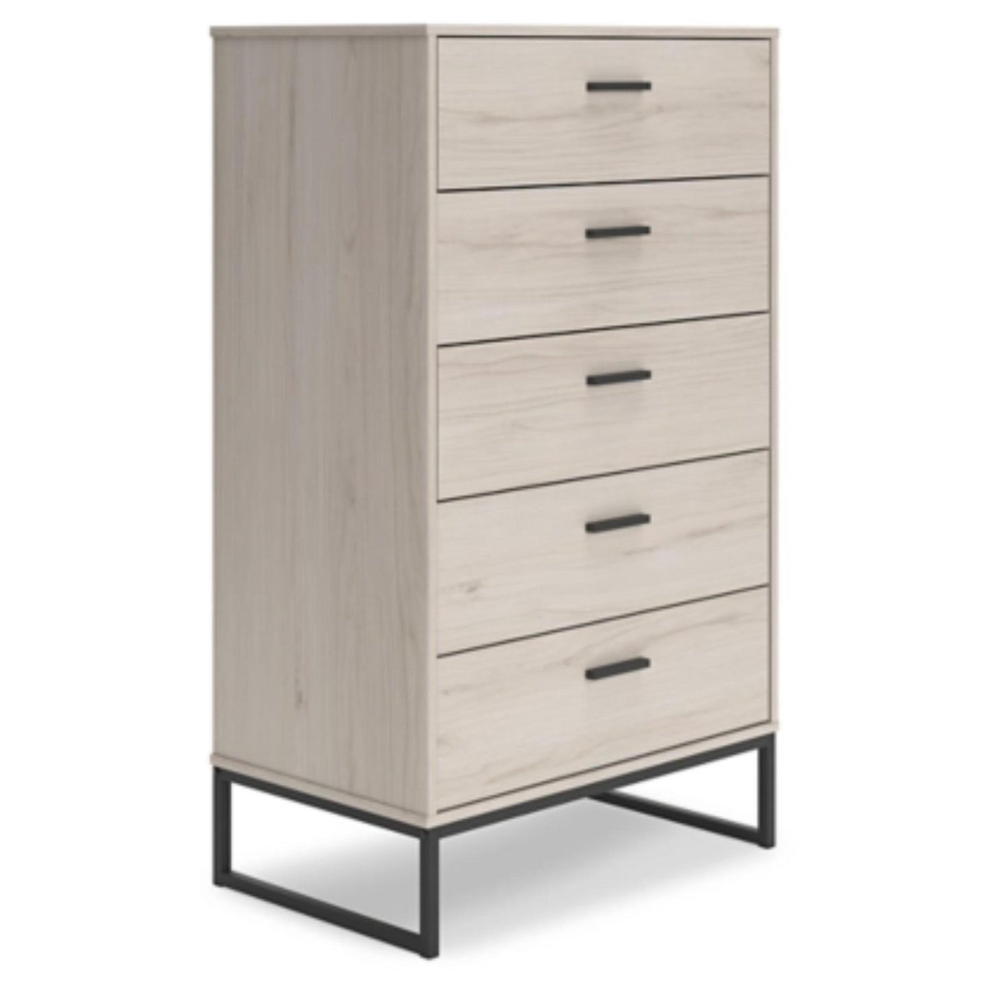 Socalle Five Drawer Chest - Light Natural