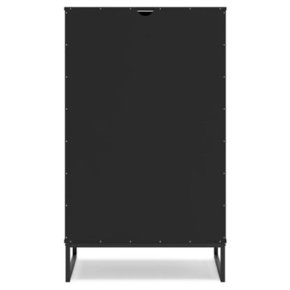 Socalle Five Drawer Chest - Black