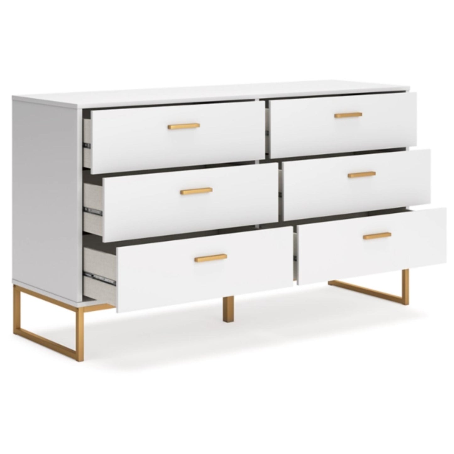 Socalle Six Drawer Dresser - Two - Tone