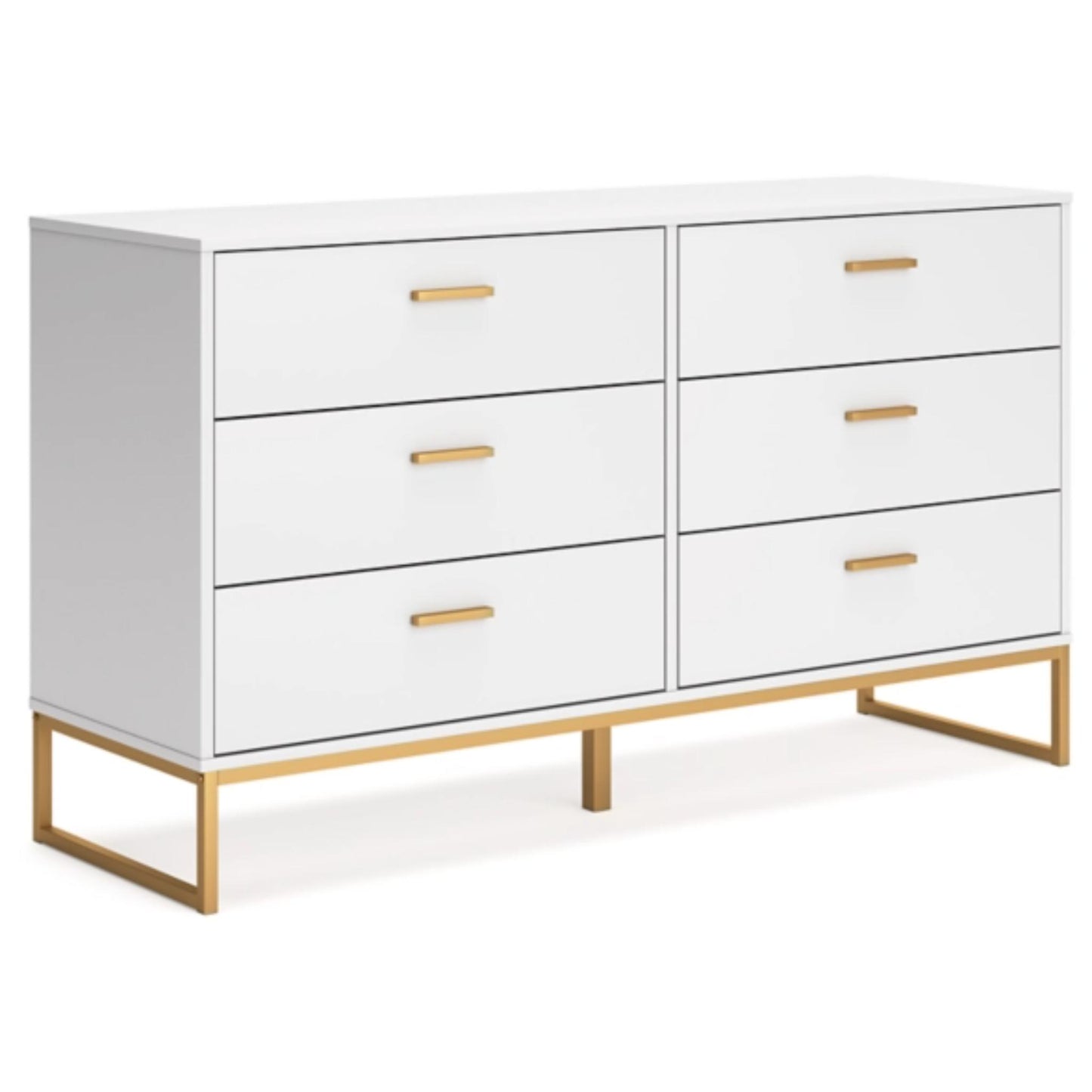 Socalle Six Drawer Dresser - Two - Tone
