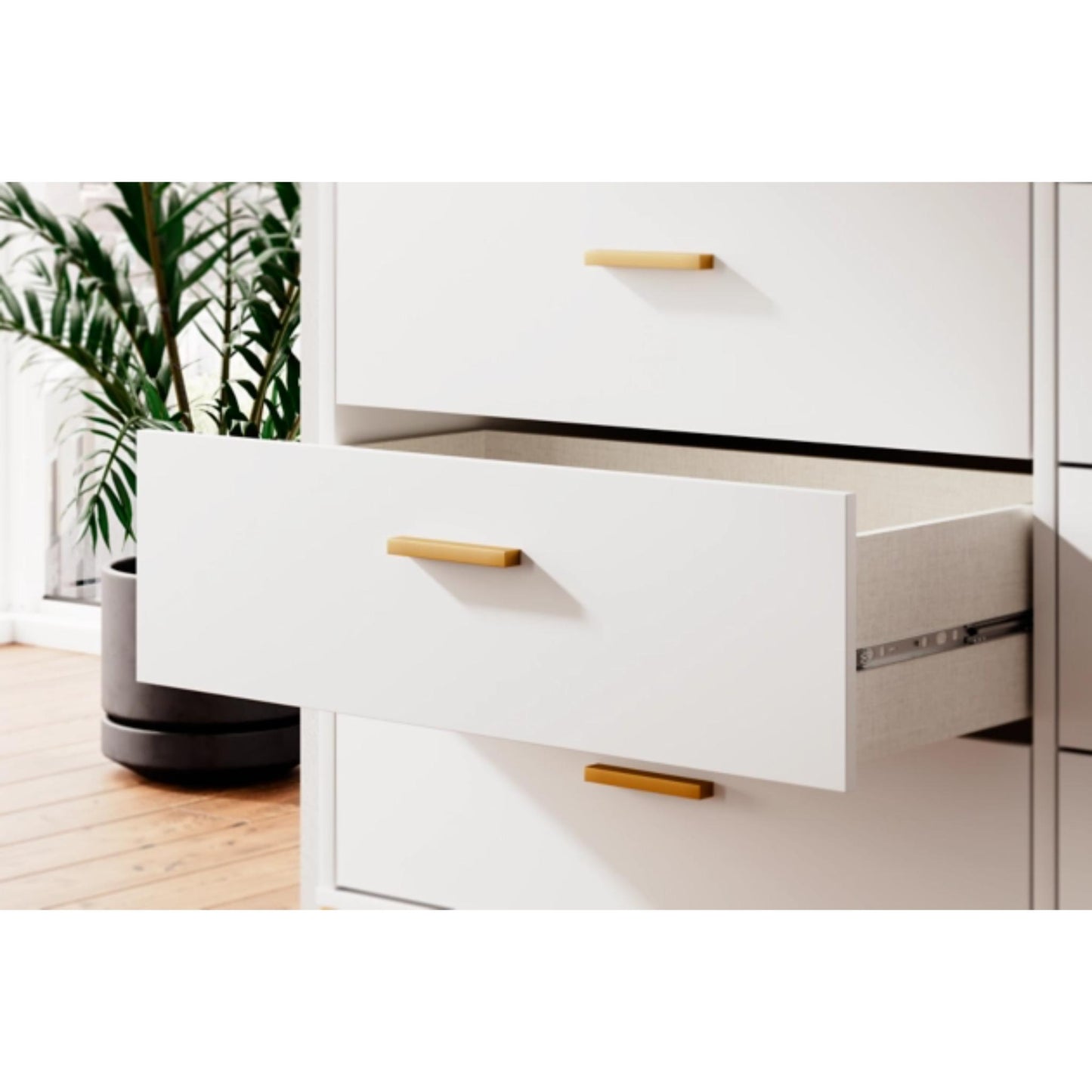 Socalle Six Drawer Dresser - Two - Tone
