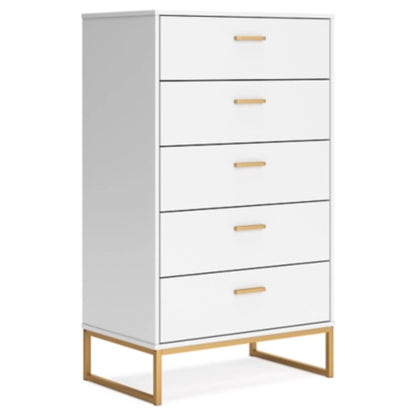 Socalle Five Drawer Chest - Two - Tone