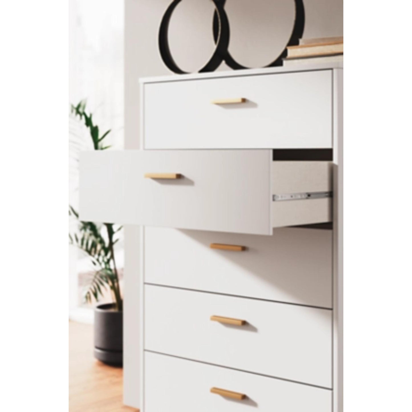 Socalle Five Drawer Chest - Two - Tone