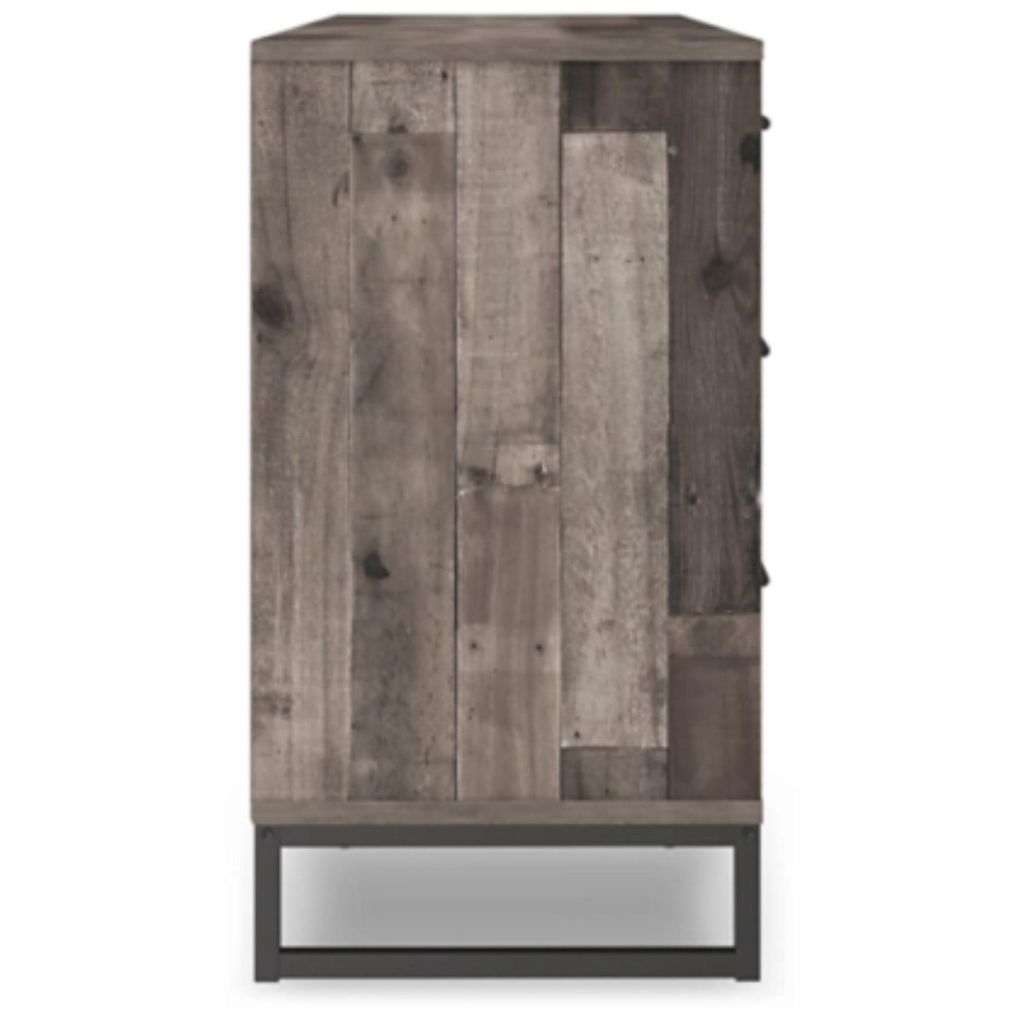 Neilsville Six Drawer Dresser -  Multi Gray / Whitewash