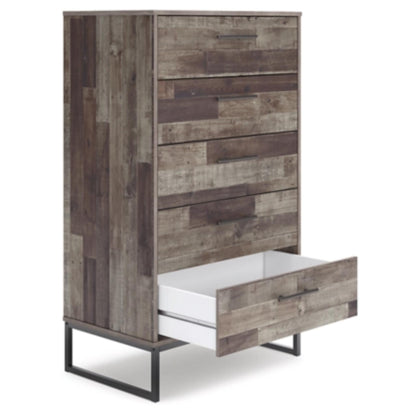 Neilsville Five Drawer Chest