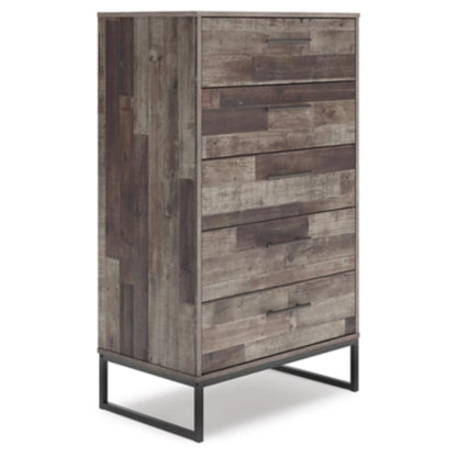 Neilsville Five Drawer Chest