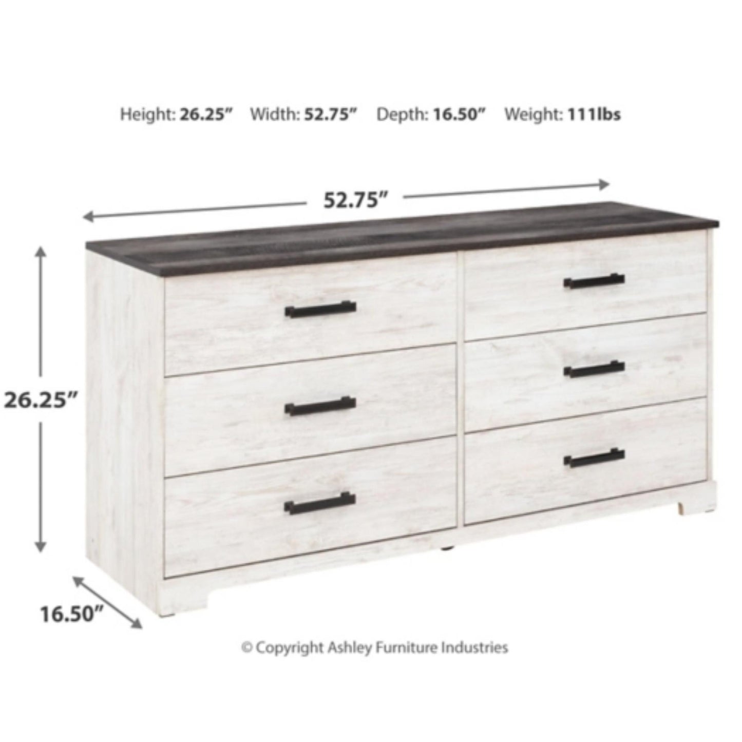 Shawburn Six Drawer Dresser