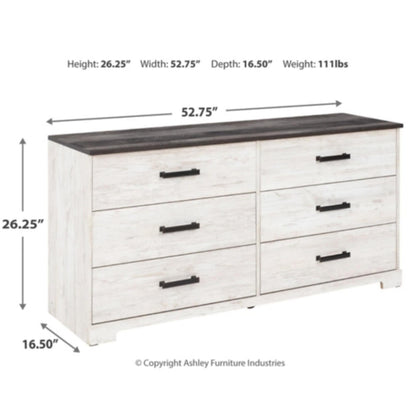 Shawburn Six Drawer Dresser