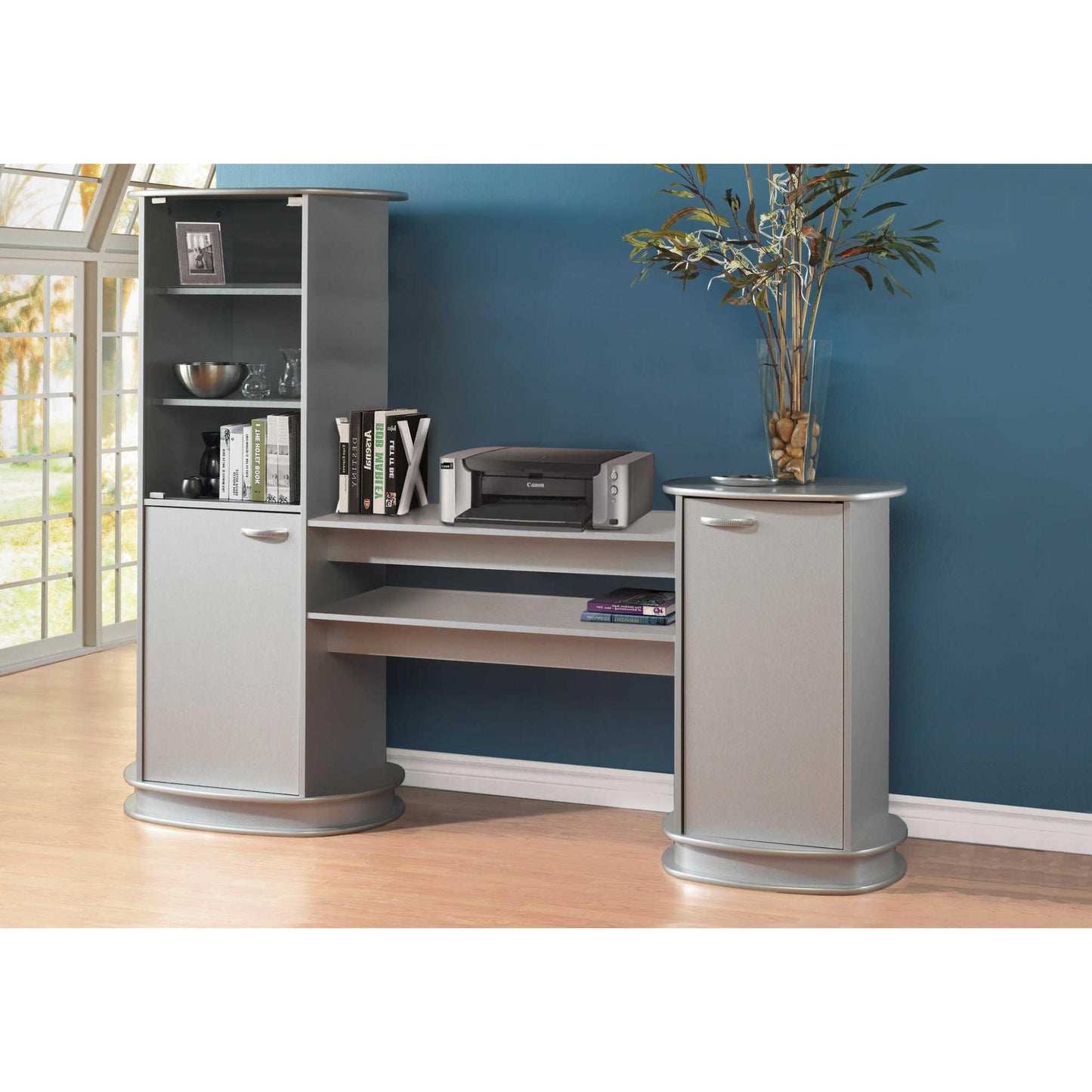 BOOKCASE M1008 - Grey