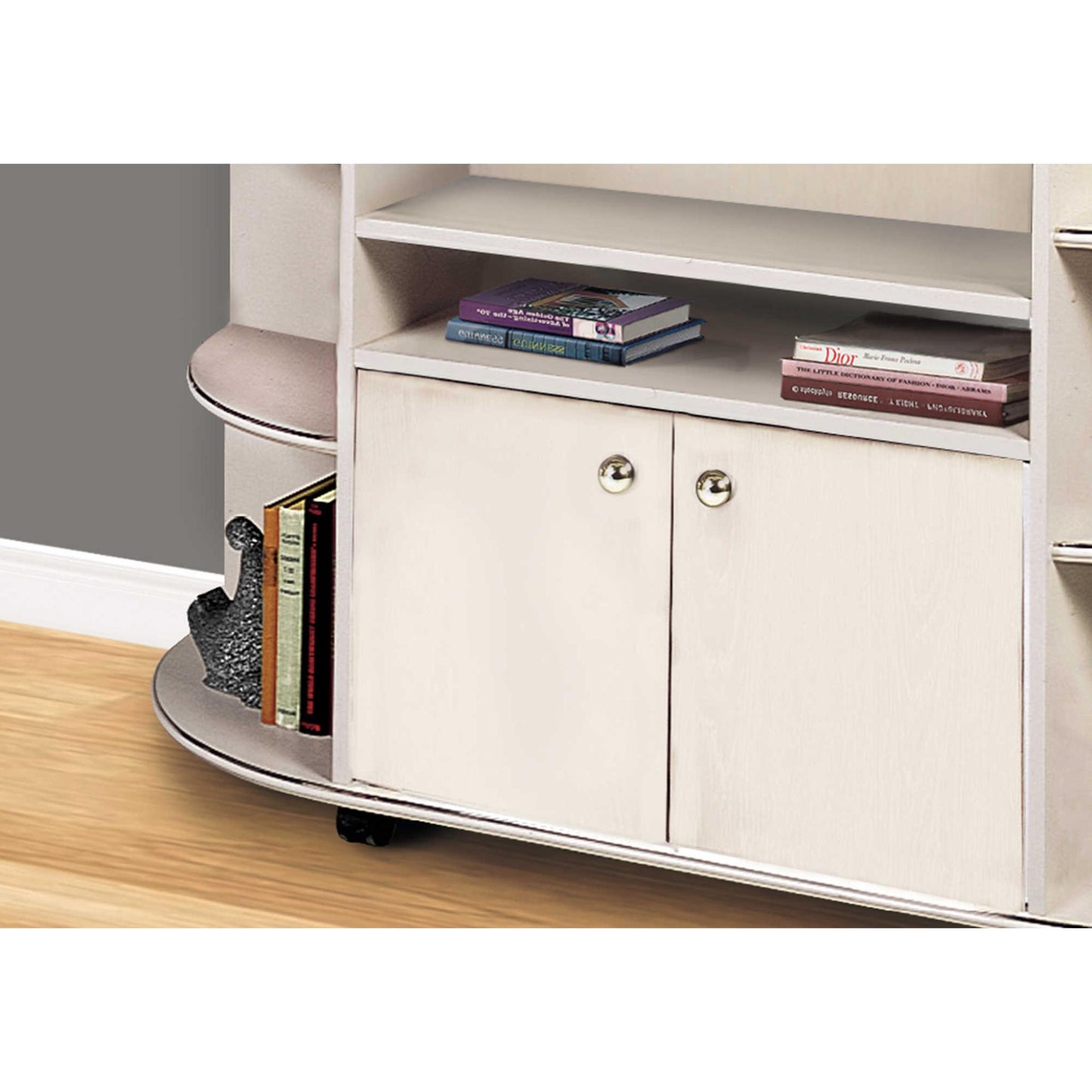 BOOKCASE M8805 - Beige - Gold