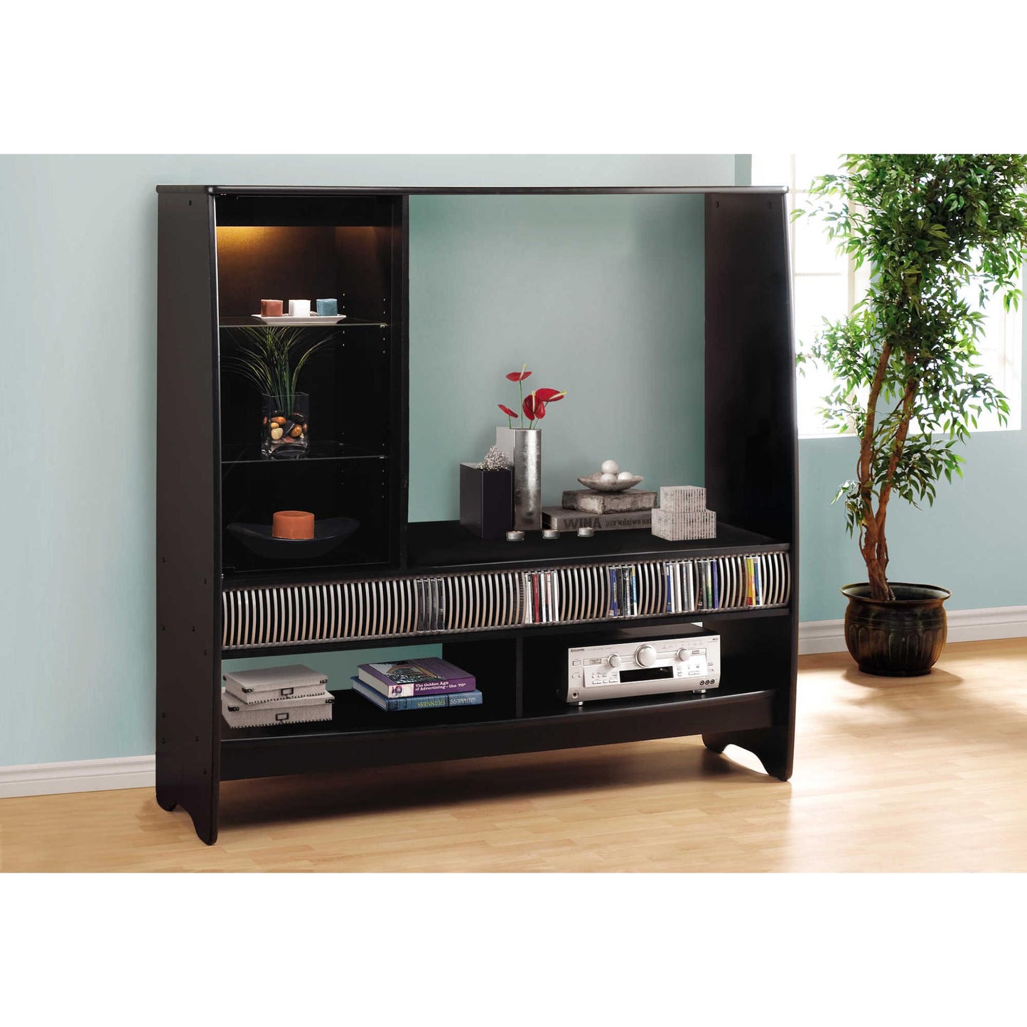BOOKCASE M9001 - Black