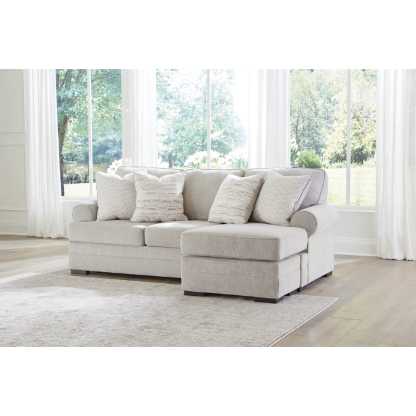 Eastonbridge Sofa Chaise - Shadow