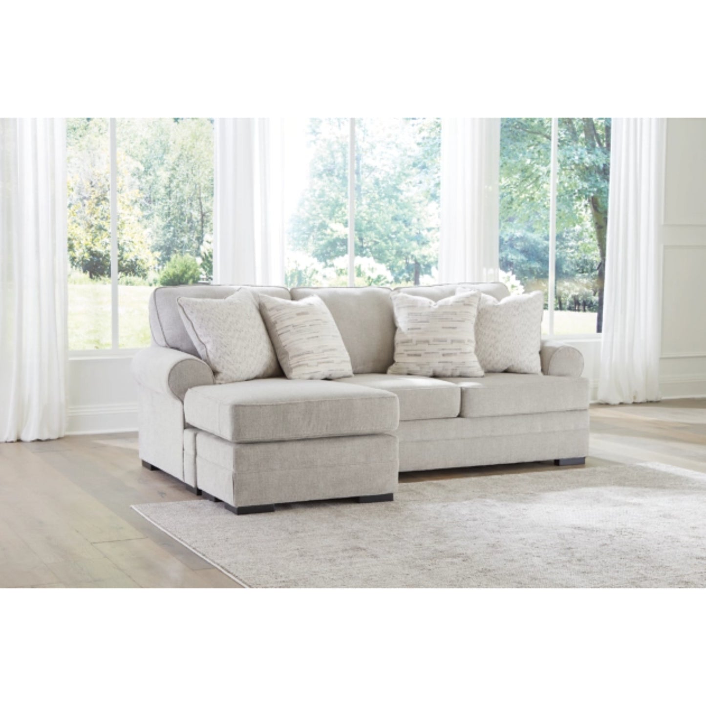 Eastonbridge Sofa Chaise - Shadow