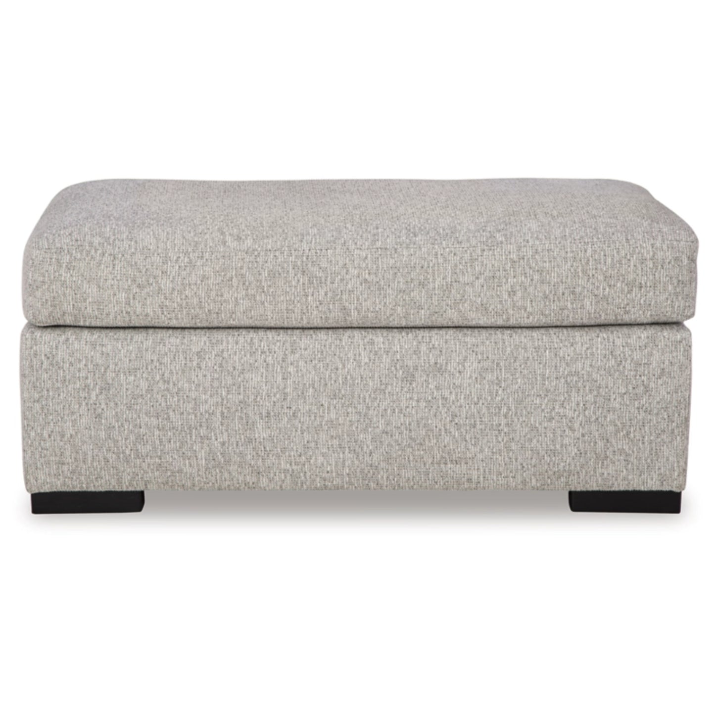 Evansley Ottoman - Pewter / Navy