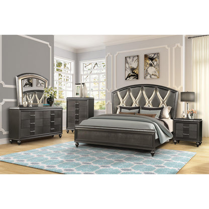 Ginger Bedroom Set B1141 (Grey)