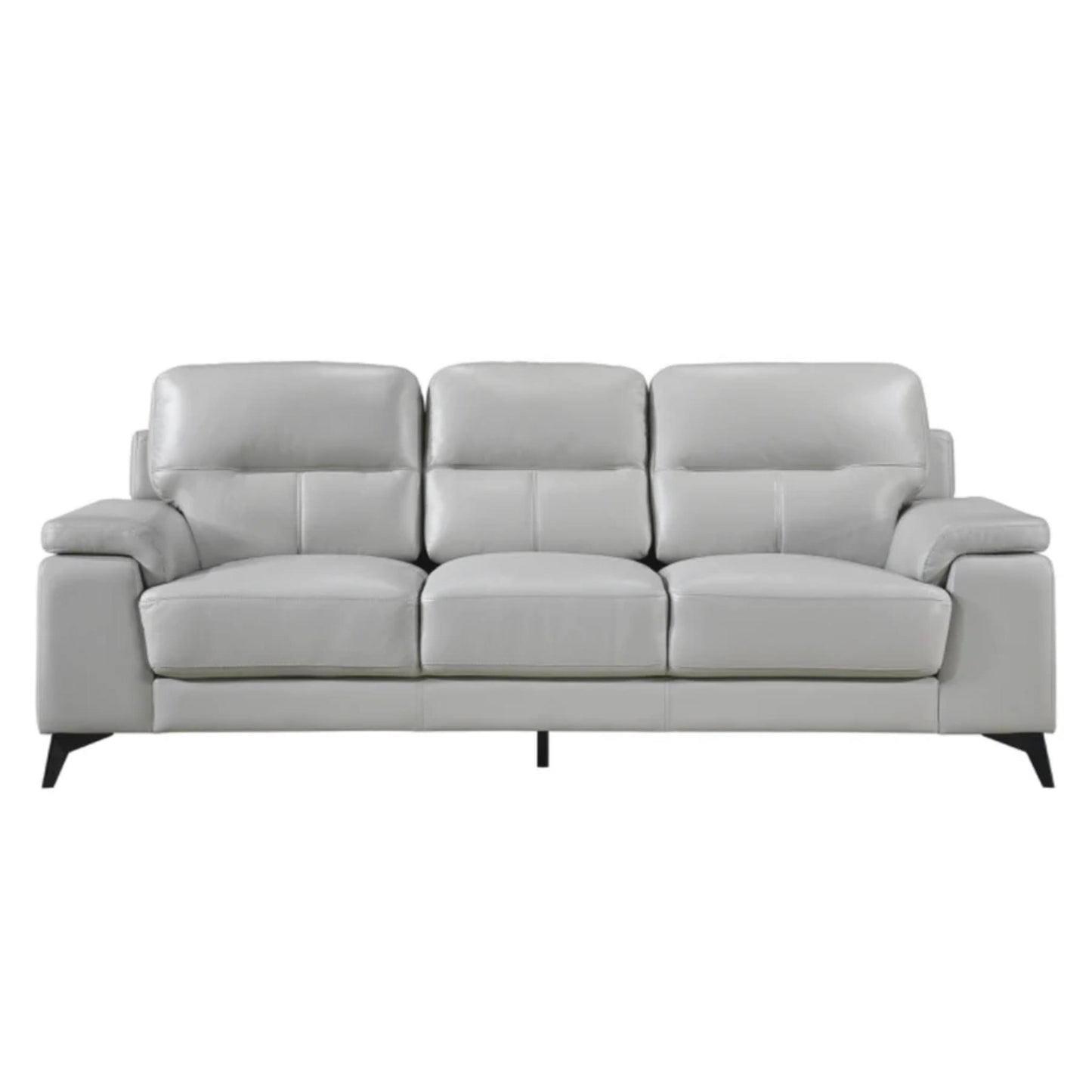Mischa Sofa - Black / Dark Grey / Silver