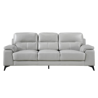 Mischa Sofa - Black / Dark Grey / Silver