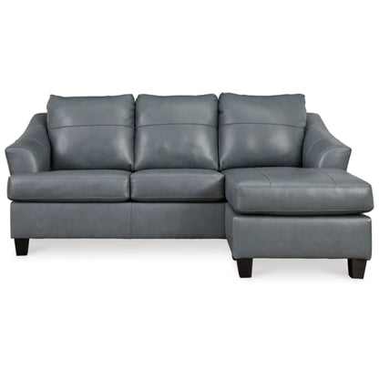 Geneo Sofa Chaise - Coconut / Steel