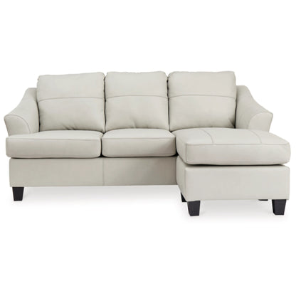 Geneo Sofa Chaise - Coconut / Steel