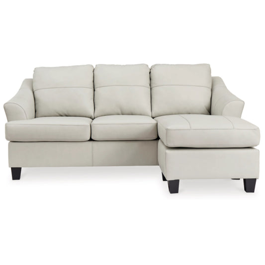 Geneo Sofa Chaise - Coconut / Steel
