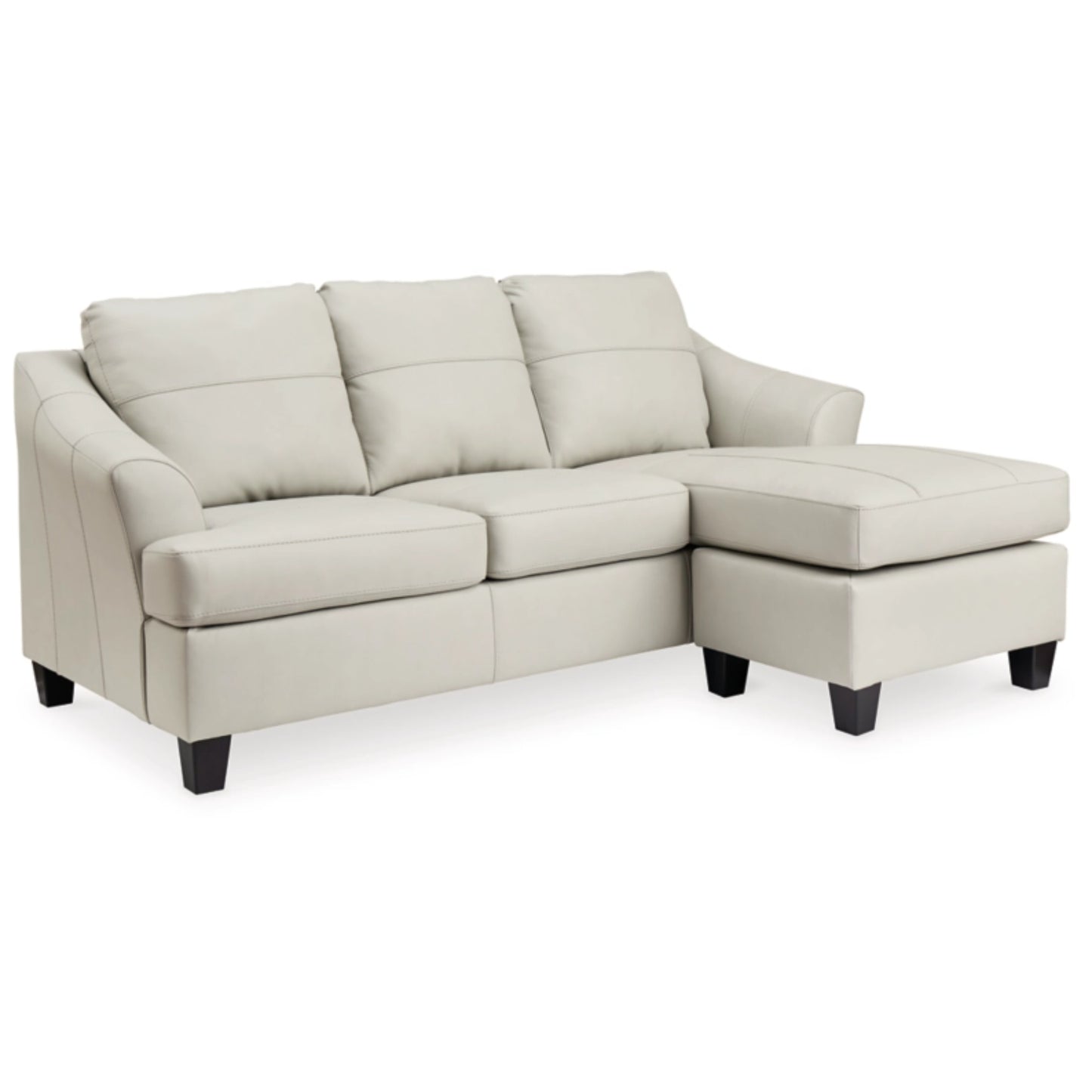 Geneo Sofa Chaise - Coconut / Steel