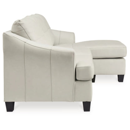 Geneo Sofa Chaise - Coconut / Steel